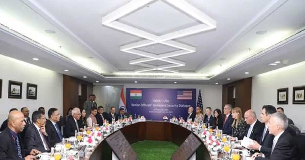 भारत, अमेरिका ने होमलैंड सुरक्षा वार्ता में की आतंकवाद, मनी लॉन्ड्रिंग पर चर्चा भारत, अमेरिका ने होमलैंड सुरक्षा वार्ता में की आतंकवाद, मनी लॉन्ड्रिंग पर चर्चा